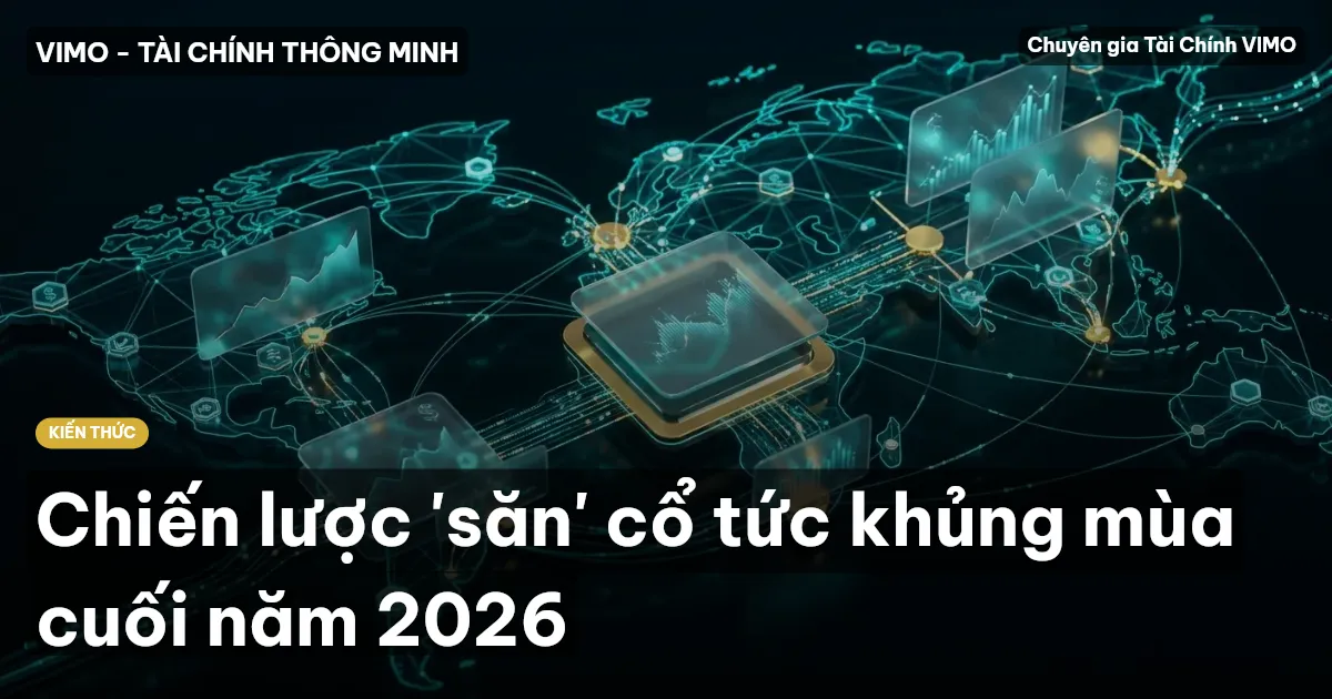 Chiến lược 'săn' cổ tức khủng mùa cuối năm 2026