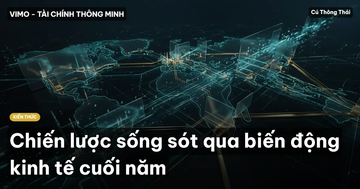 Chiến lược sống sót qua biến động kinh tế cuối năm