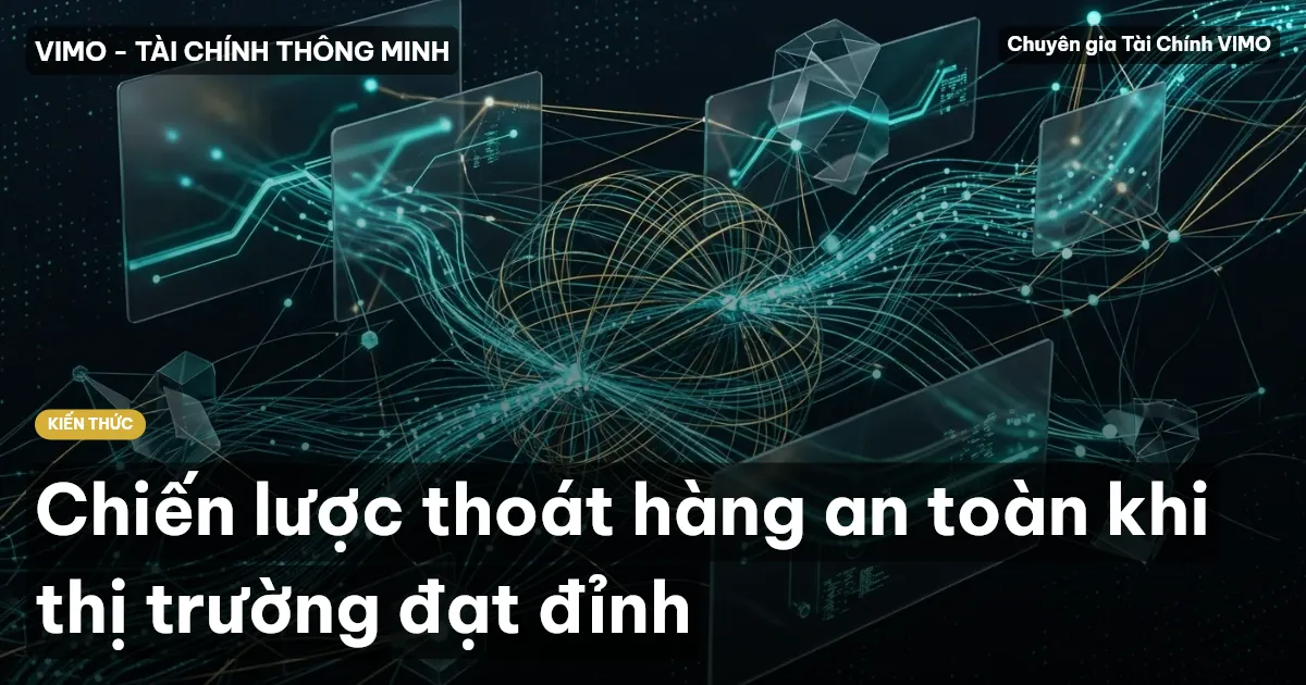 Chiến lược thoát hàng an toàn khi thị trường đạt đỉnh