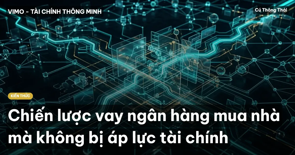 Chiến lược vay ngân hàng mua nhà mà không bị áp lực tài chính