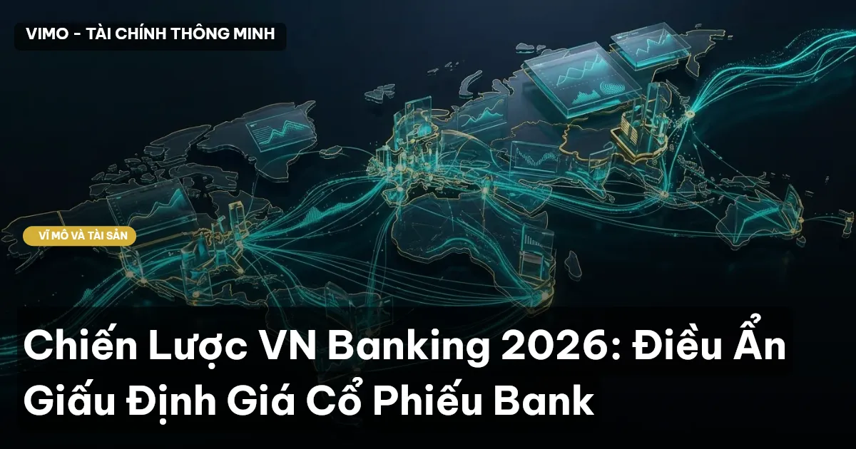 Chiến Lược VN Banking 2026: Điều Ẩn Giấu Định Giá Cổ Phiếu Bank