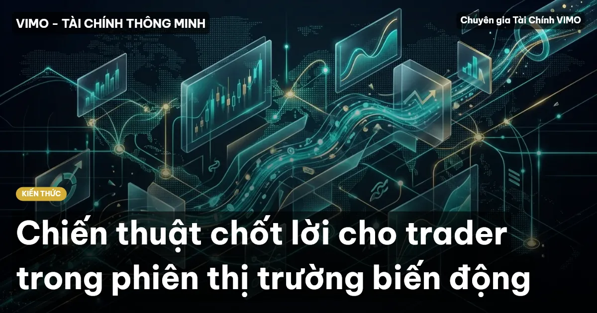 Chiến thuật chốt lời cho trader trong phiên thị trường biến động