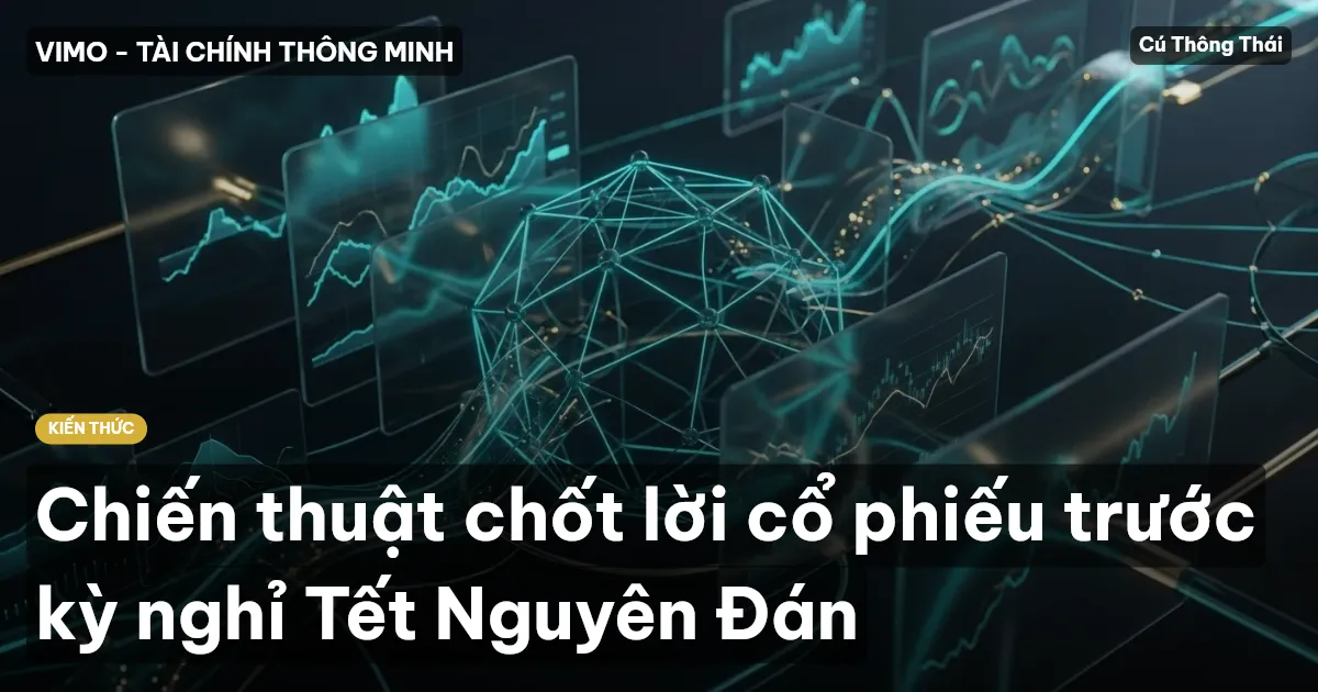 Chiến thuật chốt lời cổ phiếu trước kỳ nghỉ Tết Nguyên Đán