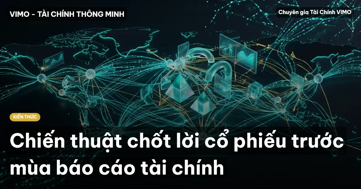 Chiến thuật chốt lời cổ phiếu trước mùa báo cáo tài chính