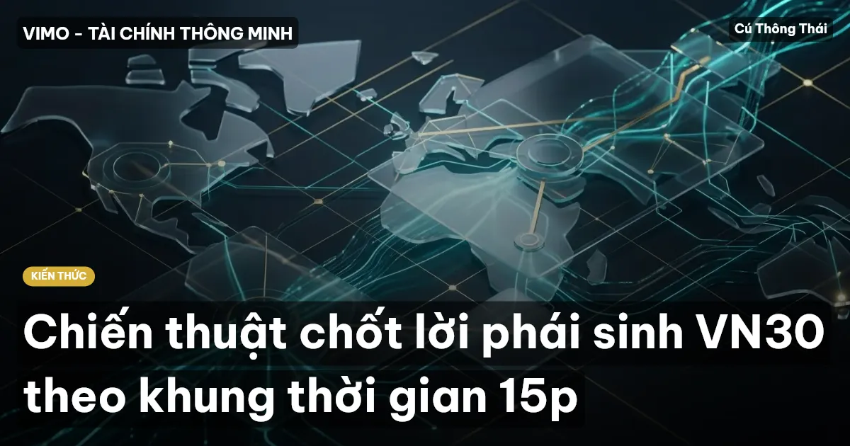 Chiến thuật chốt lời phái sinh VN30 theo khung thời gian 15p