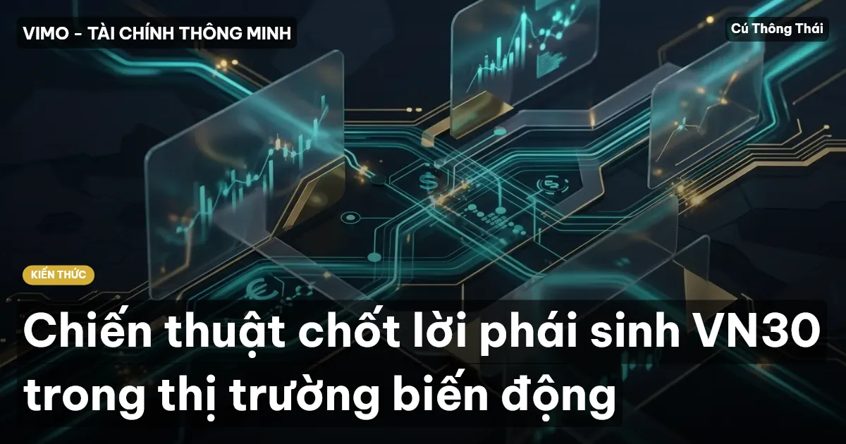 Chiến thuật chốt lời phái sinh VN30 trong thị trường biến động