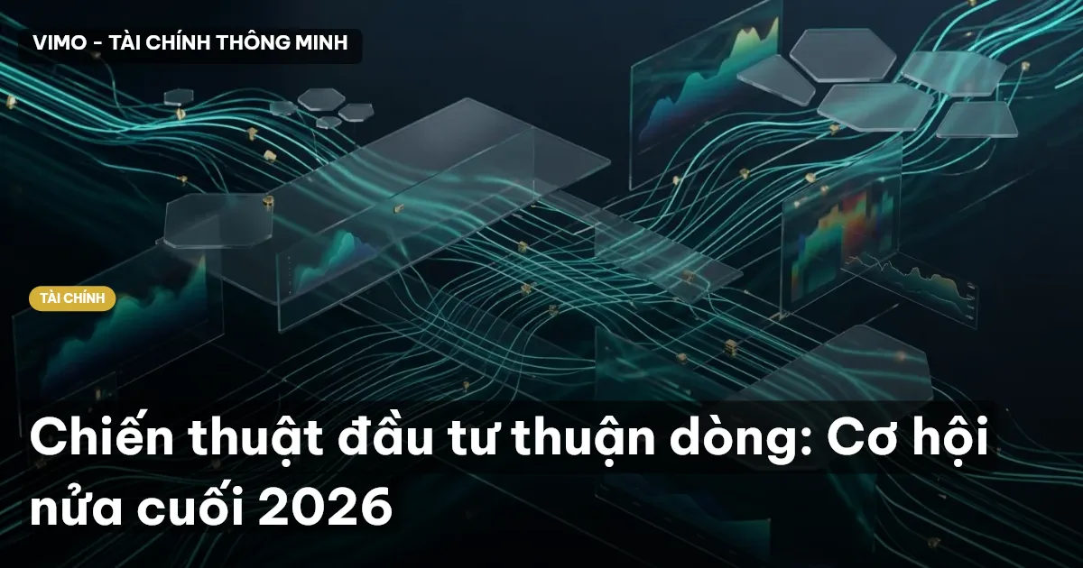 Chiến thuật đầu tư thuận dòng: Cơ hội nửa cuối 2026