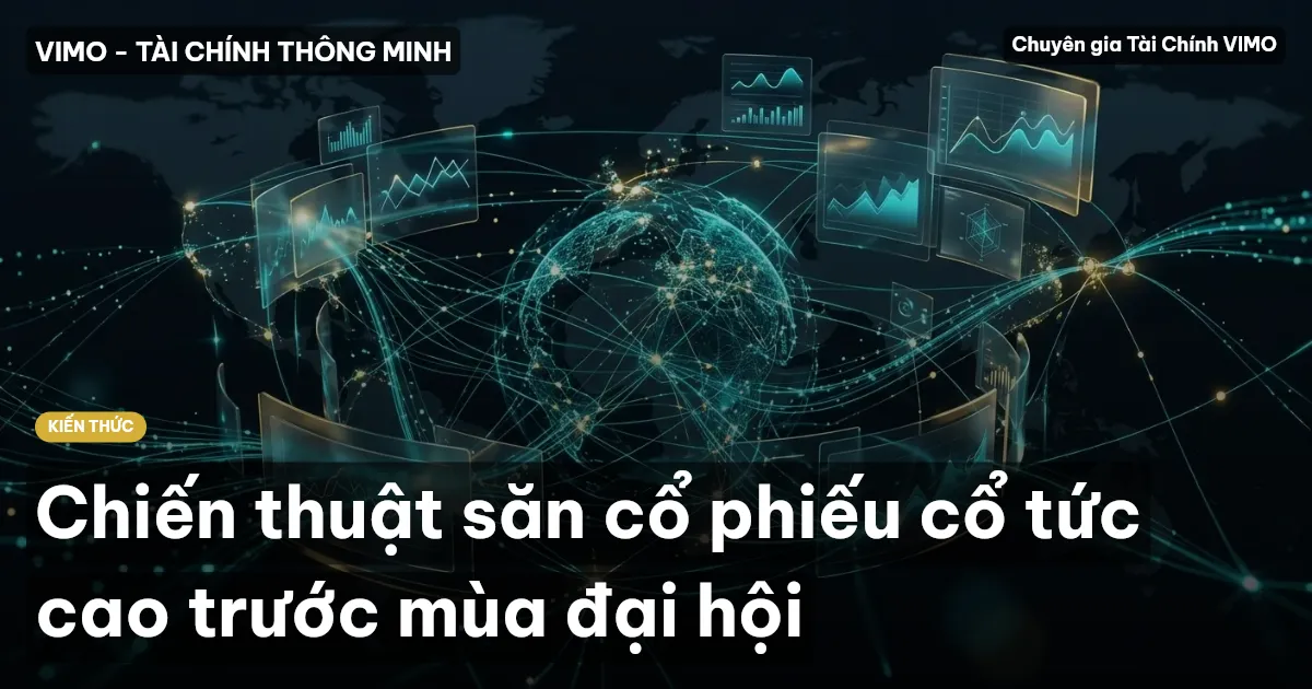 Chiến thuật săn cổ phiếu cổ tức cao trước mùa đại hội