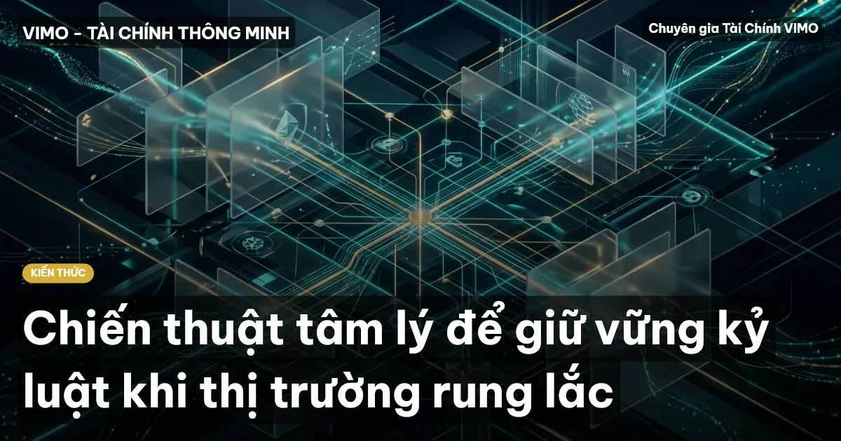 Chiến thuật tâm lý để giữ vững kỷ luật khi thị trường rung lắc