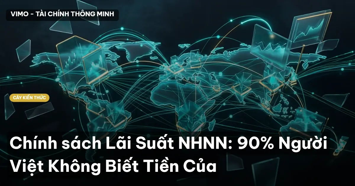 Chính sách Lãi Suất NHNN: 90% Người Việt Không Biết Tiền Của