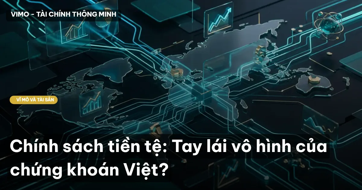 Chính sách tiền tệ: Tay lái vô hình của chứng khoán Việt?