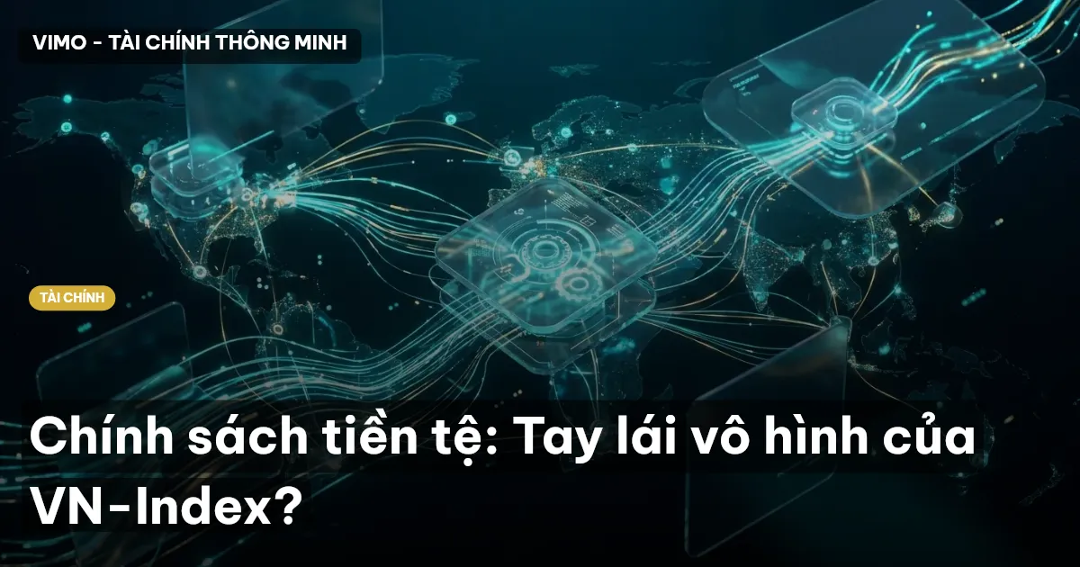 Chính sách tiền tệ: Tay lái vô hình của VN-Index?