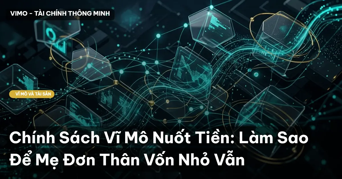 Chính Sách Vĩ Mô Nuốt Tiền: Làm Sao Để Mẹ Đơn Thân Vốn Nhỏ Vẫn
