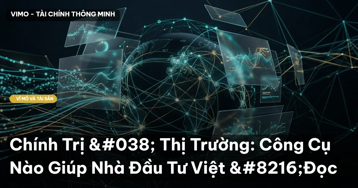 Chính Trị & Thị Trường: Công Cụ Nào Giúp Nhà Đầu Tư Việt ‘Đọc