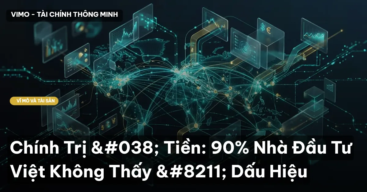 Chính Trị & Tiền: 90% Nhà Đầu Tư Việt Không Thấy – Dấu Hiệu