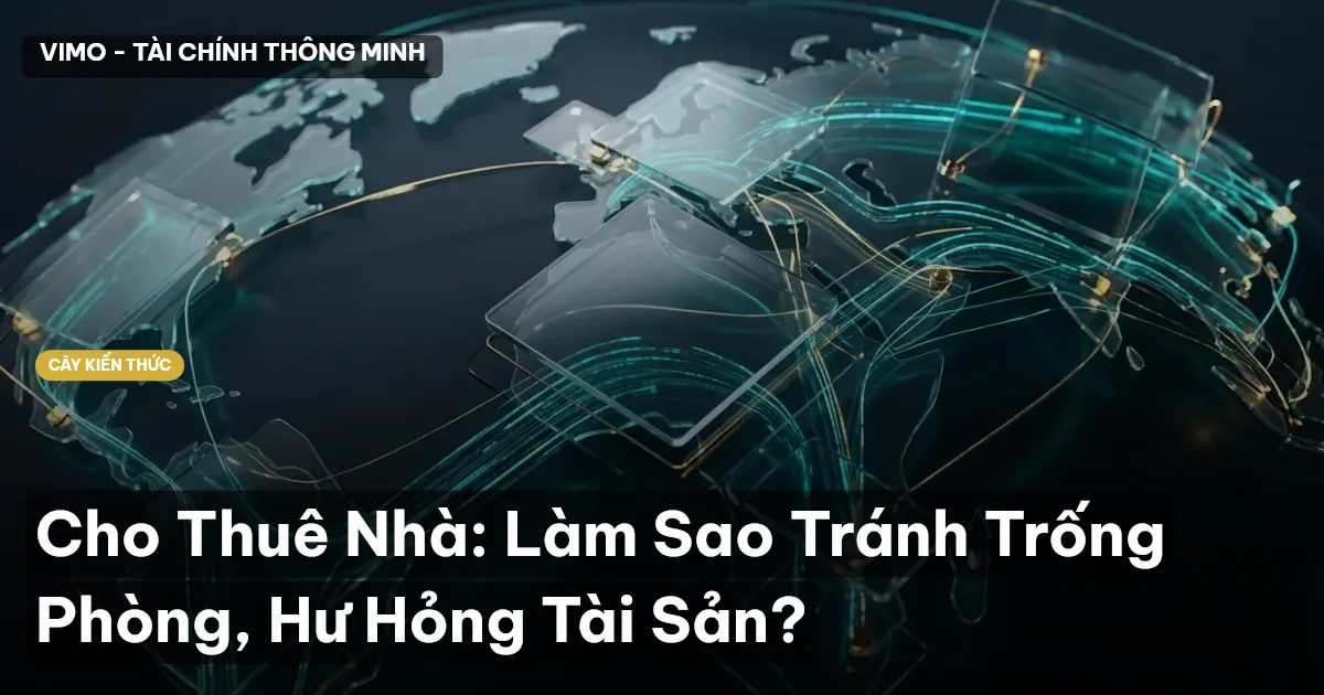 Cho Thuê Nhà: Làm Sao Tránh Trống Phòng, Hư Hỏng Tài Sản?