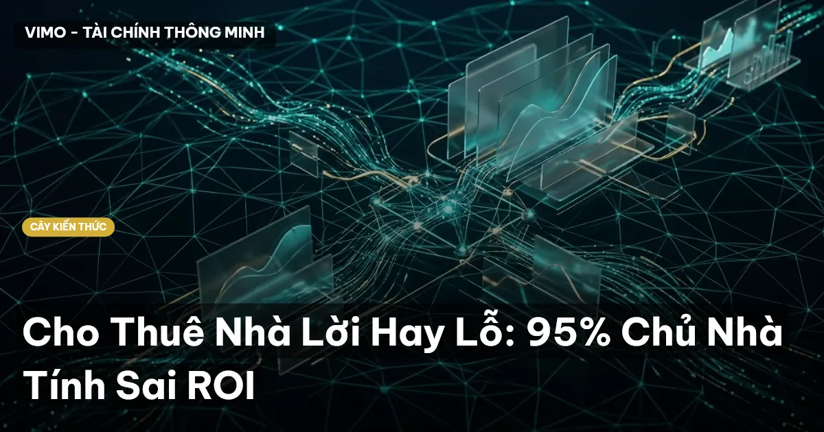 Cho Thuê Nhà Lời Hay Lỗ: 95% Chủ Nhà Tính Sai ROI
