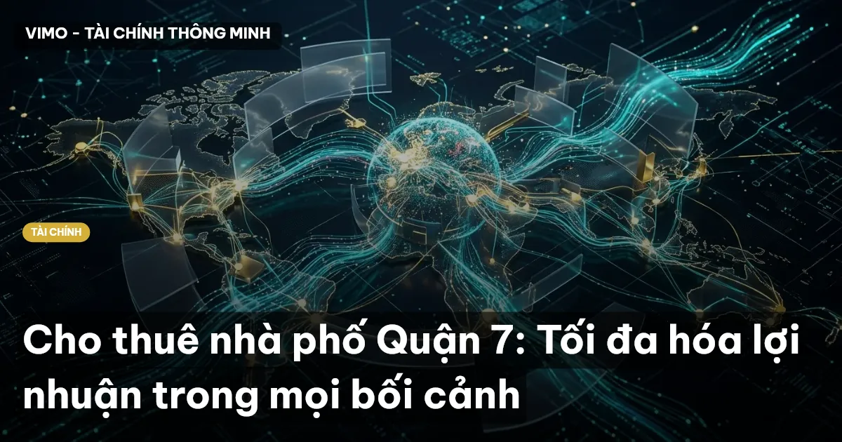 Cho thuê nhà phố Quận 7: Tối đa hóa lợi nhuận trong mọi bối cảnh