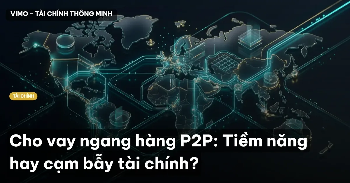 Cho vay ngang hàng P2P: Tiềm năng hay cạm bẫy tài chính?