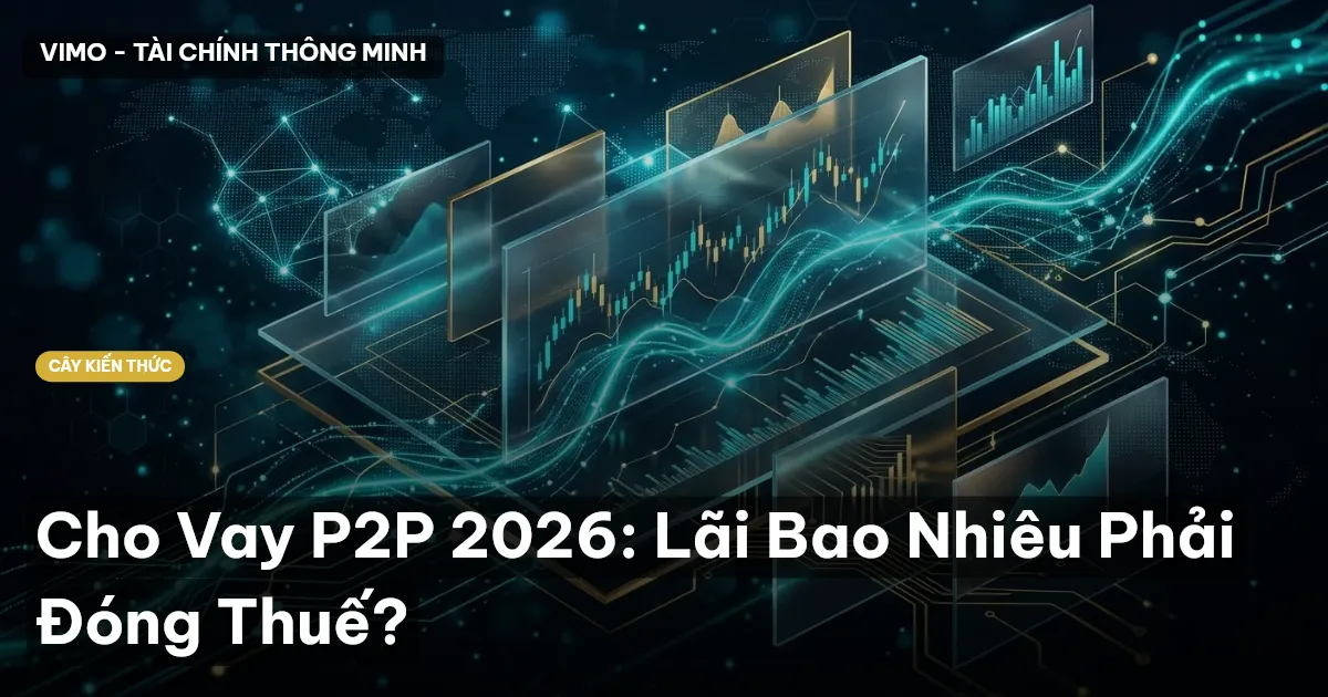 Cho Vay P2P 2026: Lãi Bao Nhiêu Phải Đóng Thuế?
