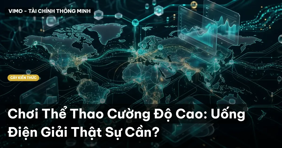 Chơi Thể Thao Cường Độ Cao: Uống Điện Giải Thật Sự Cần?