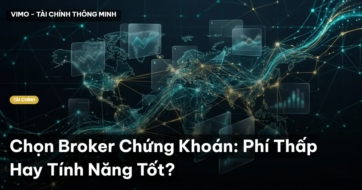 Chọn Broker Chứng Khoán: Phí Thấp Hay Tính Năng Tốt?