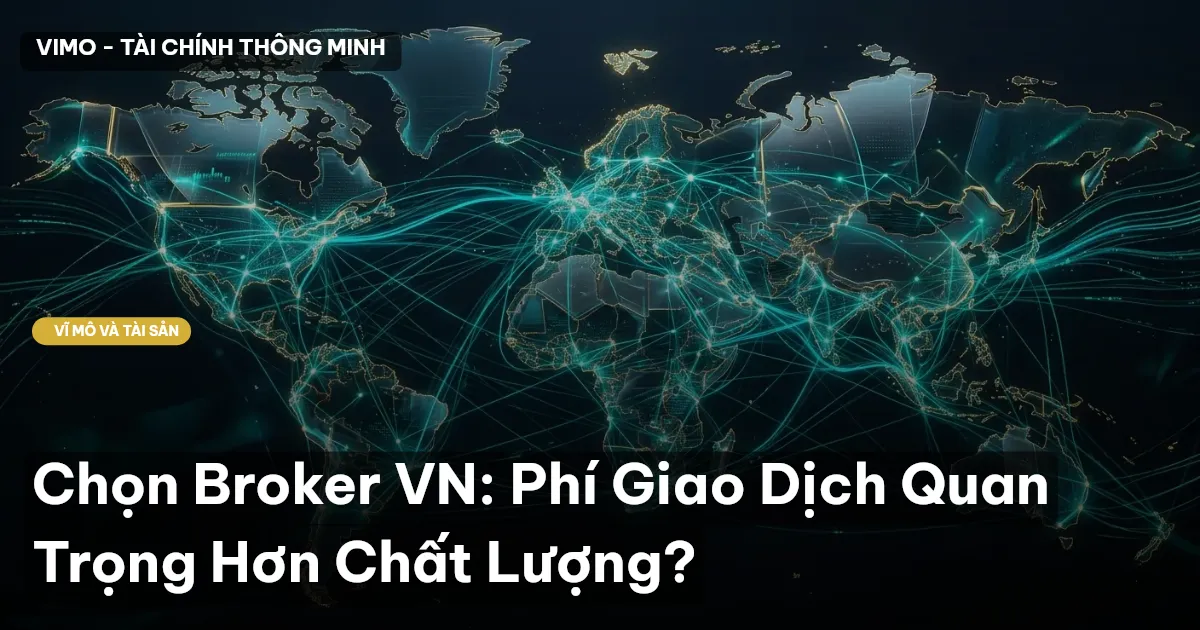 Chọn Broker VN: Phí Giao Dịch Quan Trọng Hơn Chất Lượng?