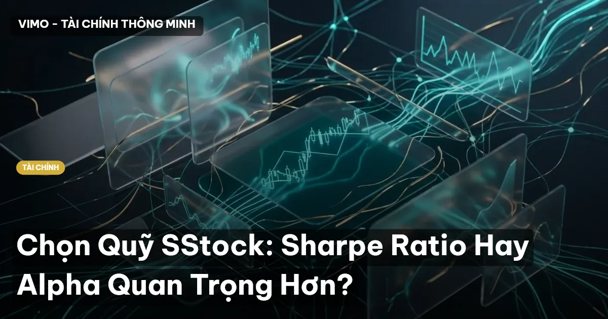 Chọn Quỹ SStock: Sharpe Ratio Hay Alpha Quan Trọng Hơn?