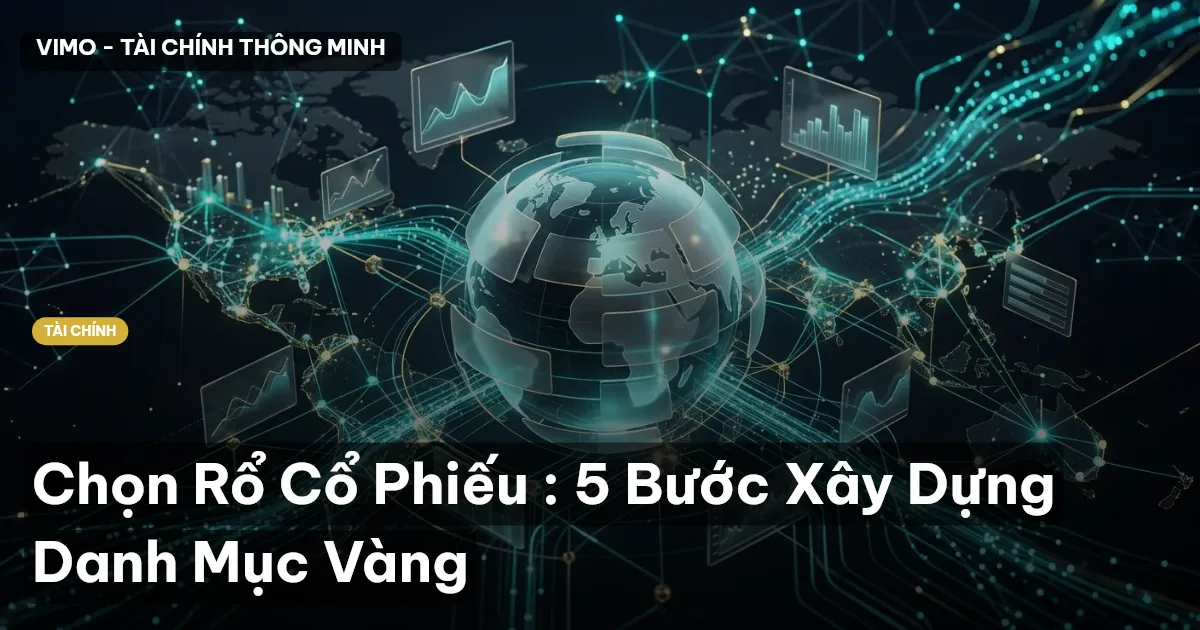 Chọn Rổ Cổ Phiếu : 5 Bước Xây Dựng Danh Mục Vàng