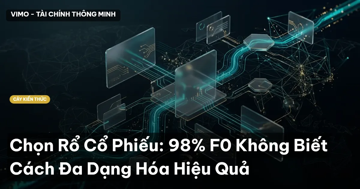 Chọn Rổ Cổ Phiếu: 98% F0 Không Biết Cách Đa Dạng Hóa Hiệu Quả