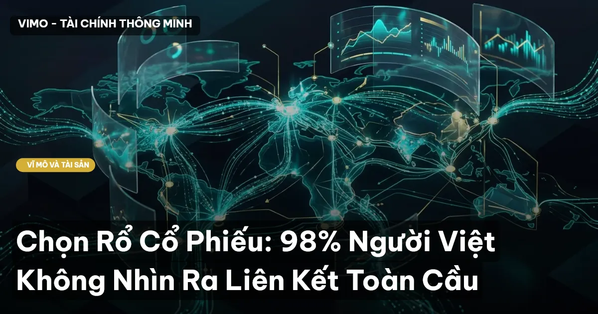 Chọn Rổ Cổ Phiếu: 98% Người Việt Không Nhìn Ra Liên Kết Toàn Cầu