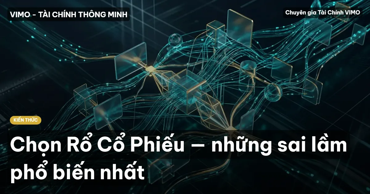 Chọn Rổ Cổ Phiếu — những sai lầm phổ biến nhất