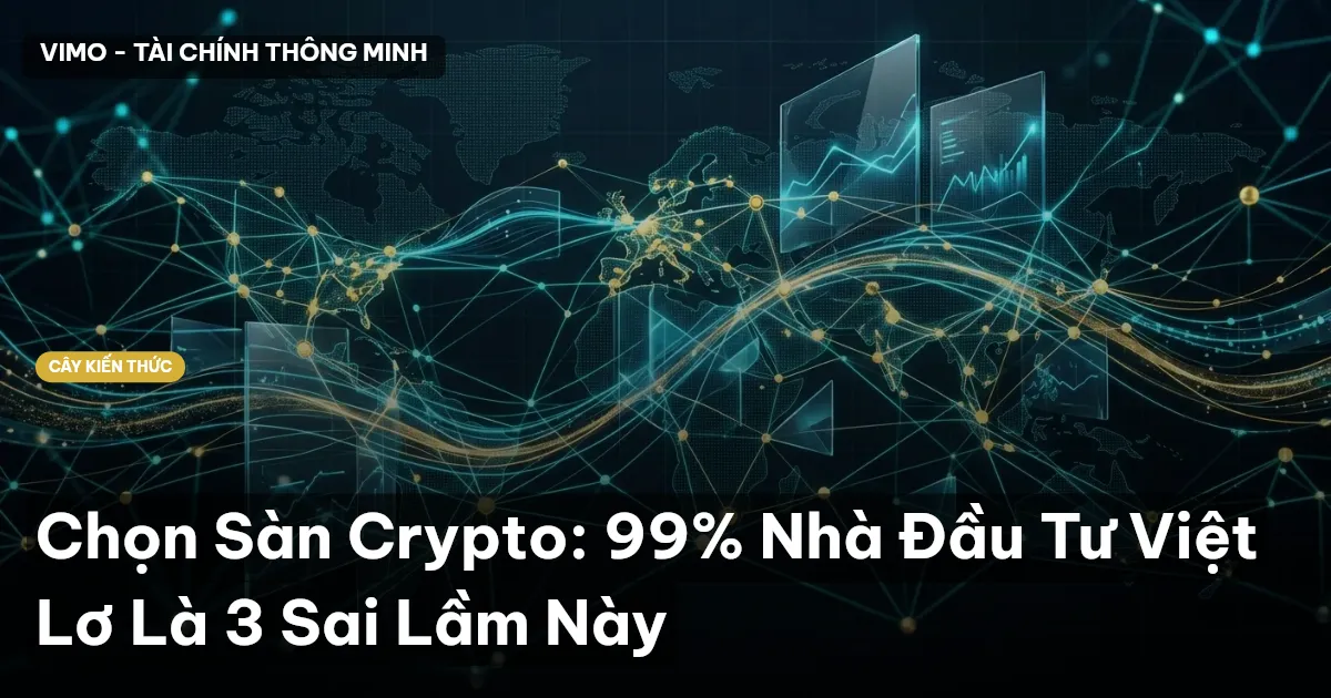 Chọn Sàn Crypto: 99% Nhà Đầu Tư Việt Lơ Là 3 Sai Lầm Này