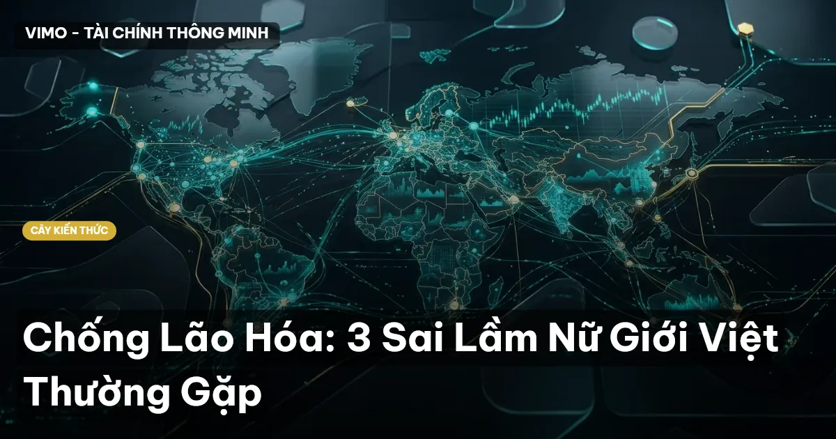 Chống Lão Hóa: 3 Sai Lầm Nữ Giới Việt Thường Gặp