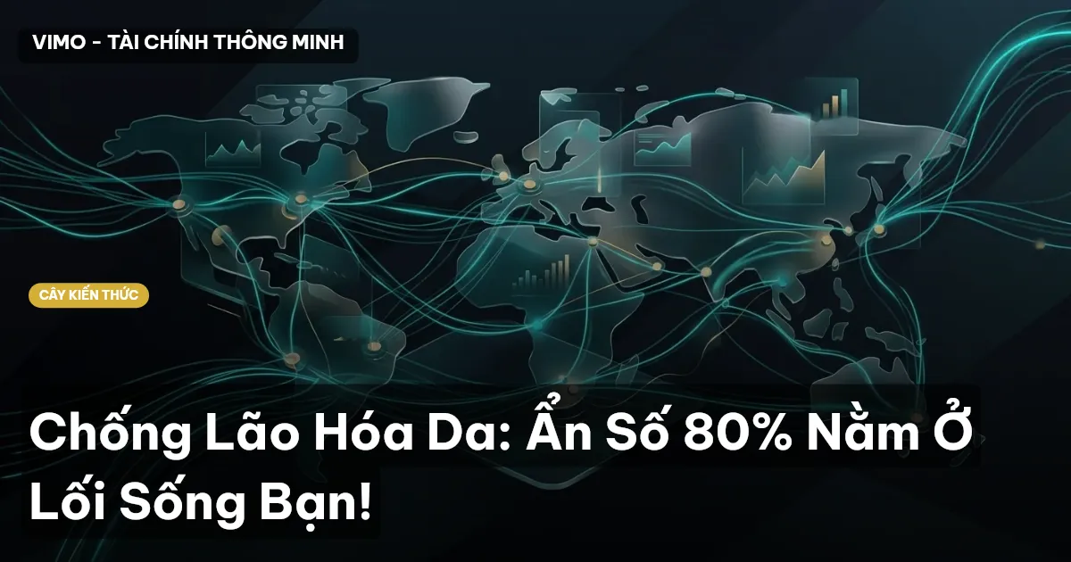 Chống Lão Hóa Da: Ẩn Số 80% Nằm Ở Lối Sống Bạn!