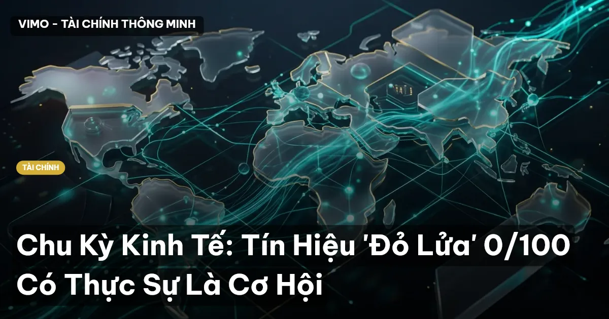 Chu Kỳ Kinh Tế: Tín Hiệu 'Đỏ Lửa' 0/100 Có Thực Sự Là Cơ Hội