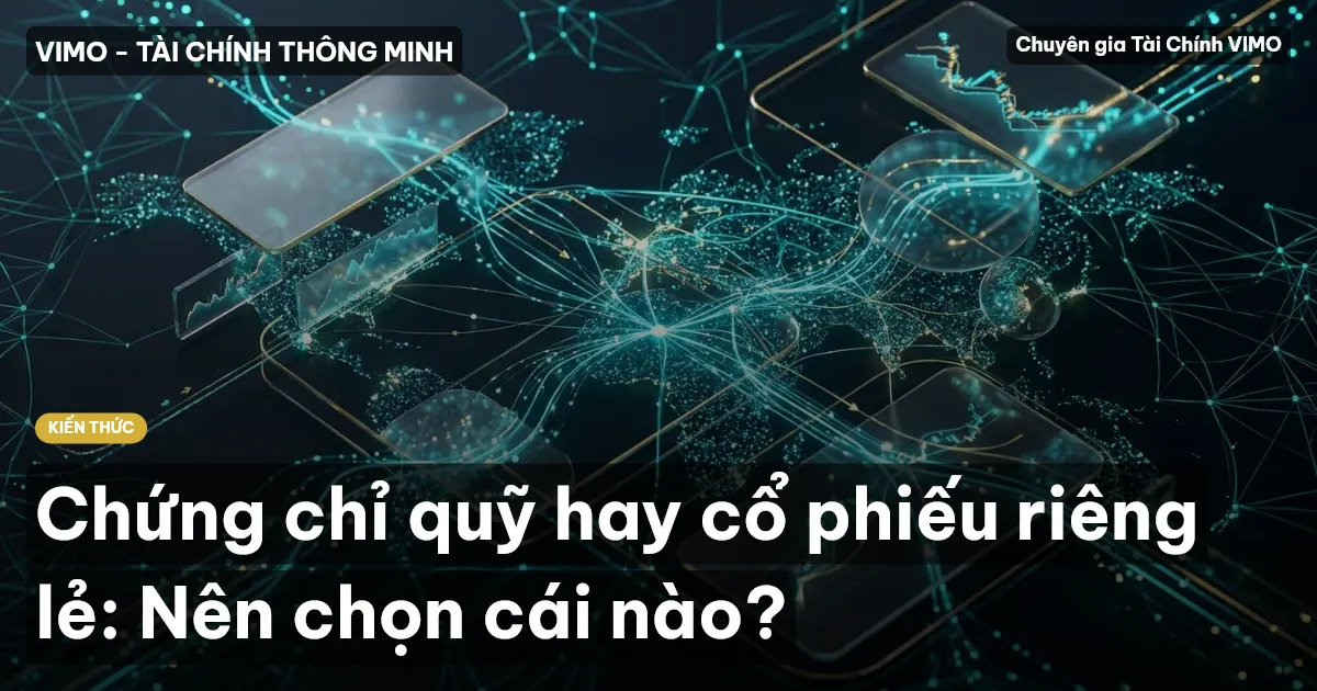 Chứng chỉ quỹ hay cổ phiếu riêng lẻ: Nên chọn cái nào?