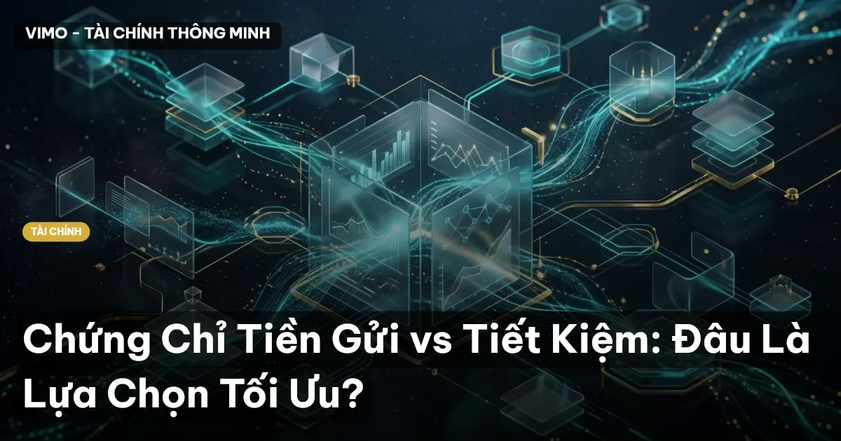 Chứng Chỉ Tiền Gửi vs Tiết Kiệm: Đâu Là Lựa Chọn Tối Ưu?