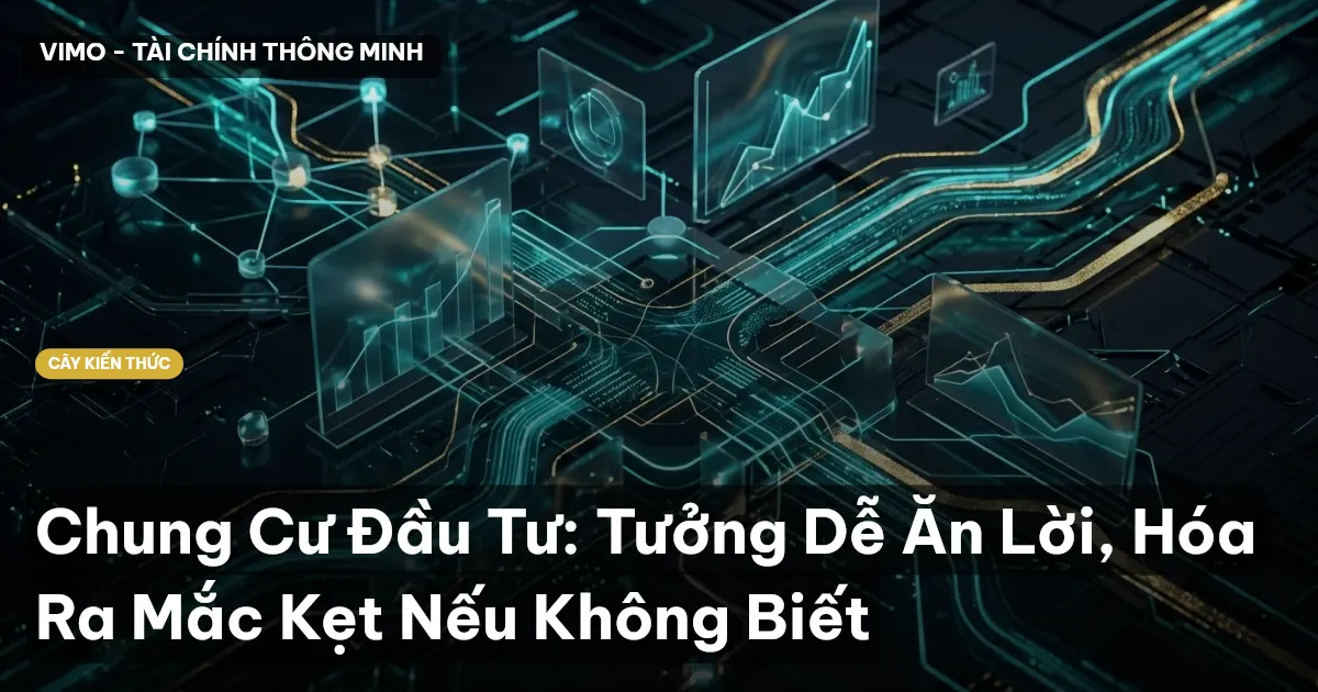 Chung Cư Đầu Tư: Tưởng Dễ Ăn Lời, Hóa Ra Mắc Kẹt Nếu Không Biết