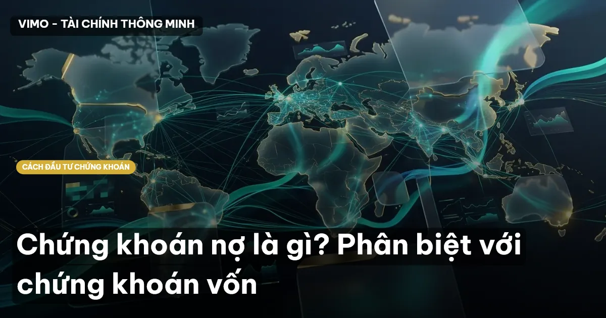 Chứng khoán nợ là gì? Phân biệt với chứng khoán vốn