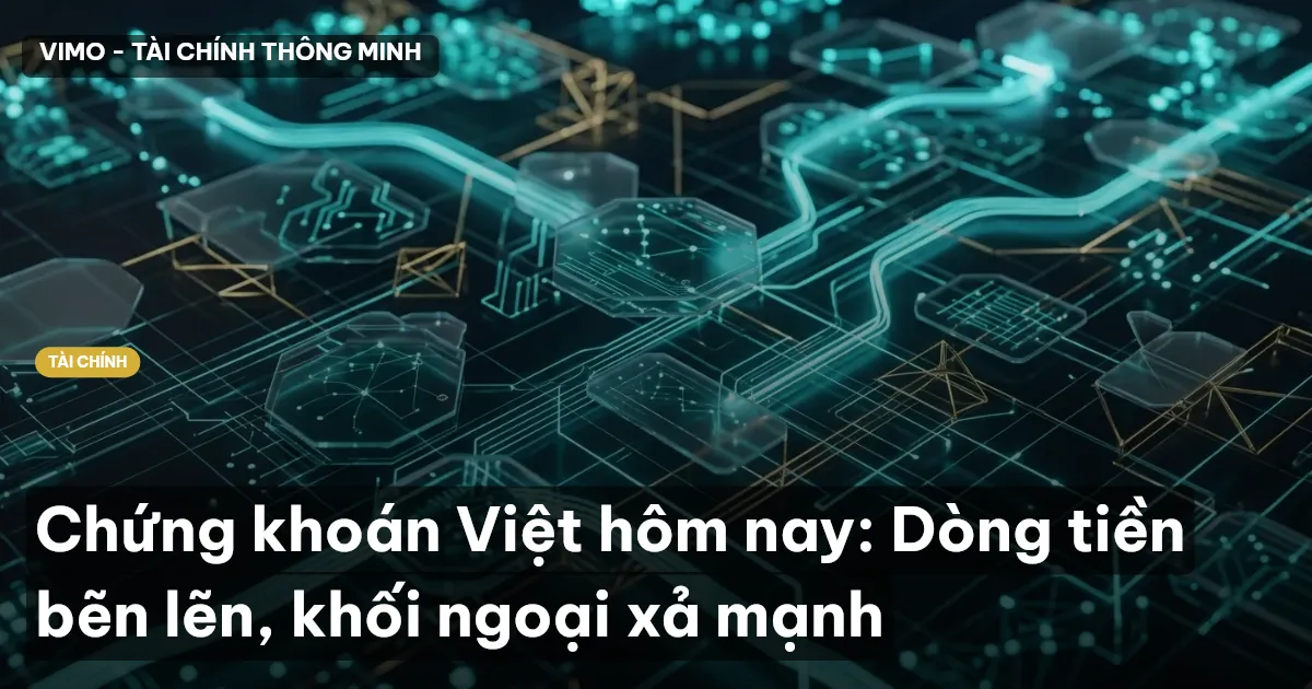 Chứng khoán Việt hôm nay: Dòng tiền bẽn lẽn, khối ngoại xả mạnh