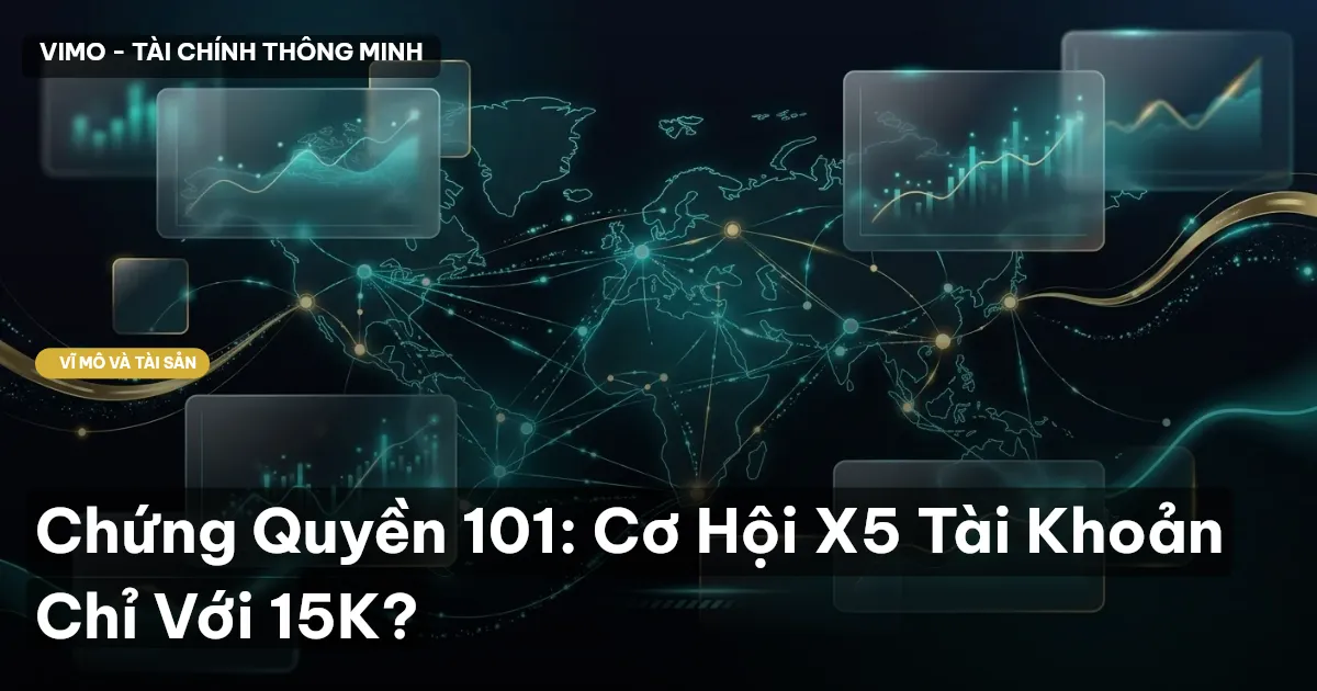 Chứng Quyền 101: Cơ Hội X5 Tài Khoản Chỉ Với 15K?