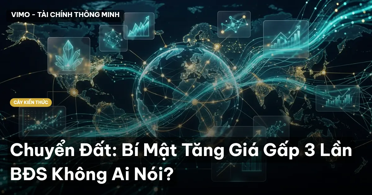 Chuyển Đất: Bí Mật Tăng Giá Gấp 3 Lần BĐS Không Ai Nói?