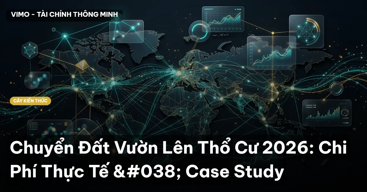 Chuyển Đất Vườn Lên Thổ Cư 2026: Chi Phí Thực Tế & Case Study