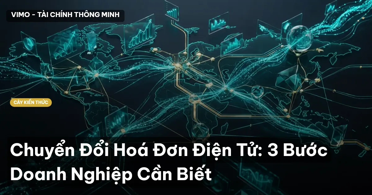 Chuyển Đổi Hoá Đơn Điện Tử: 3 Bước Doanh Nghiệp Cần Biết