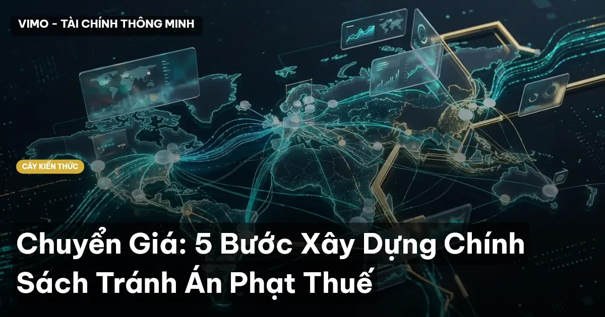Chuyển Giá: 5 Bước Xây Dựng Chính Sách Tránh Án Phạt Thuế
