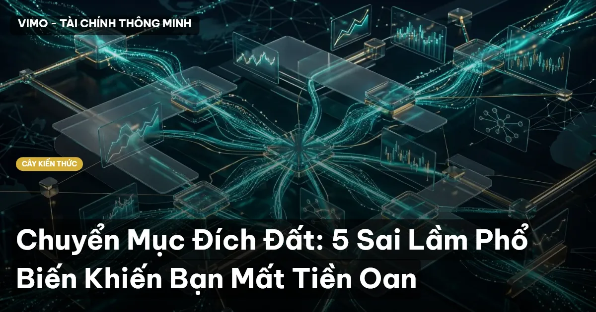 Chuyển Mục Đích Đất: 5 Sai Lầm Phổ Biến Khiến Bạn Mất Tiền Oan