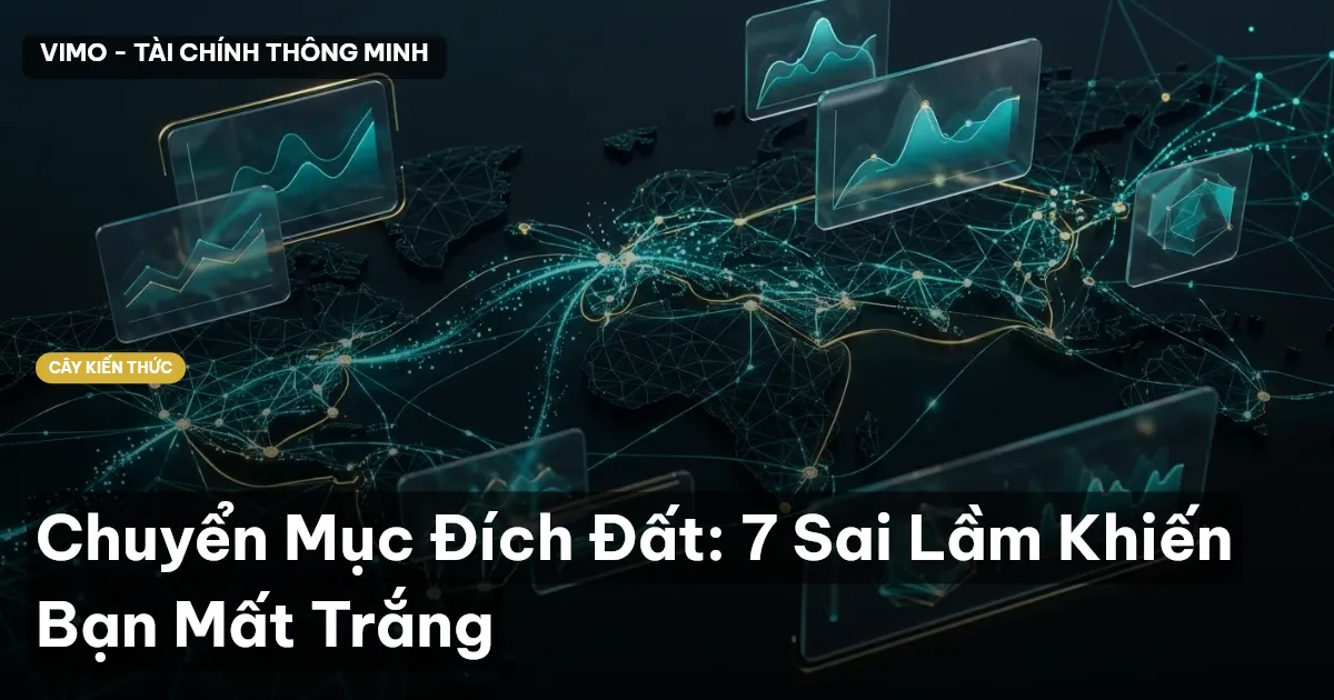 Chuyển Mục Đích Đất: 7 Sai Lầm Khiến Bạn Mất Trắng