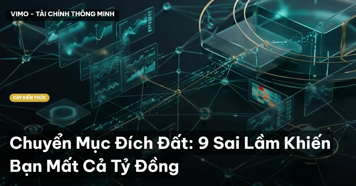 Chuyển Mục Đích Đất: 9 Sai Lầm Khiến Bạn Mất Cả Tỷ Đồng