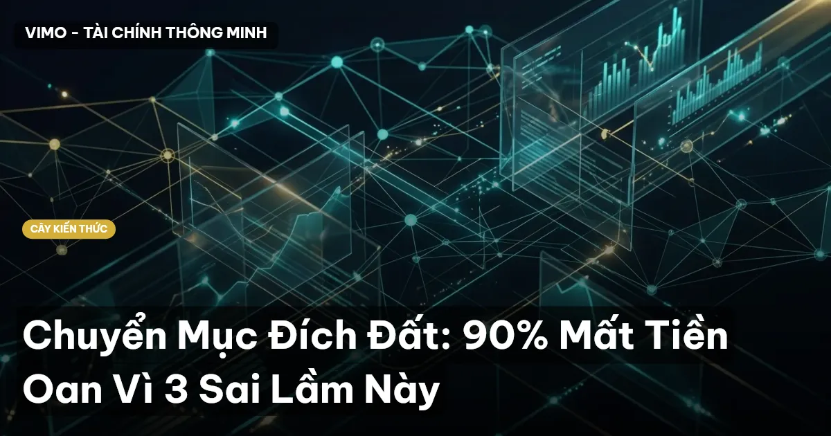 Chuyển Mục Đích Đất: 90% Mất Tiền Oan Vì 3 Sai Lầm Này